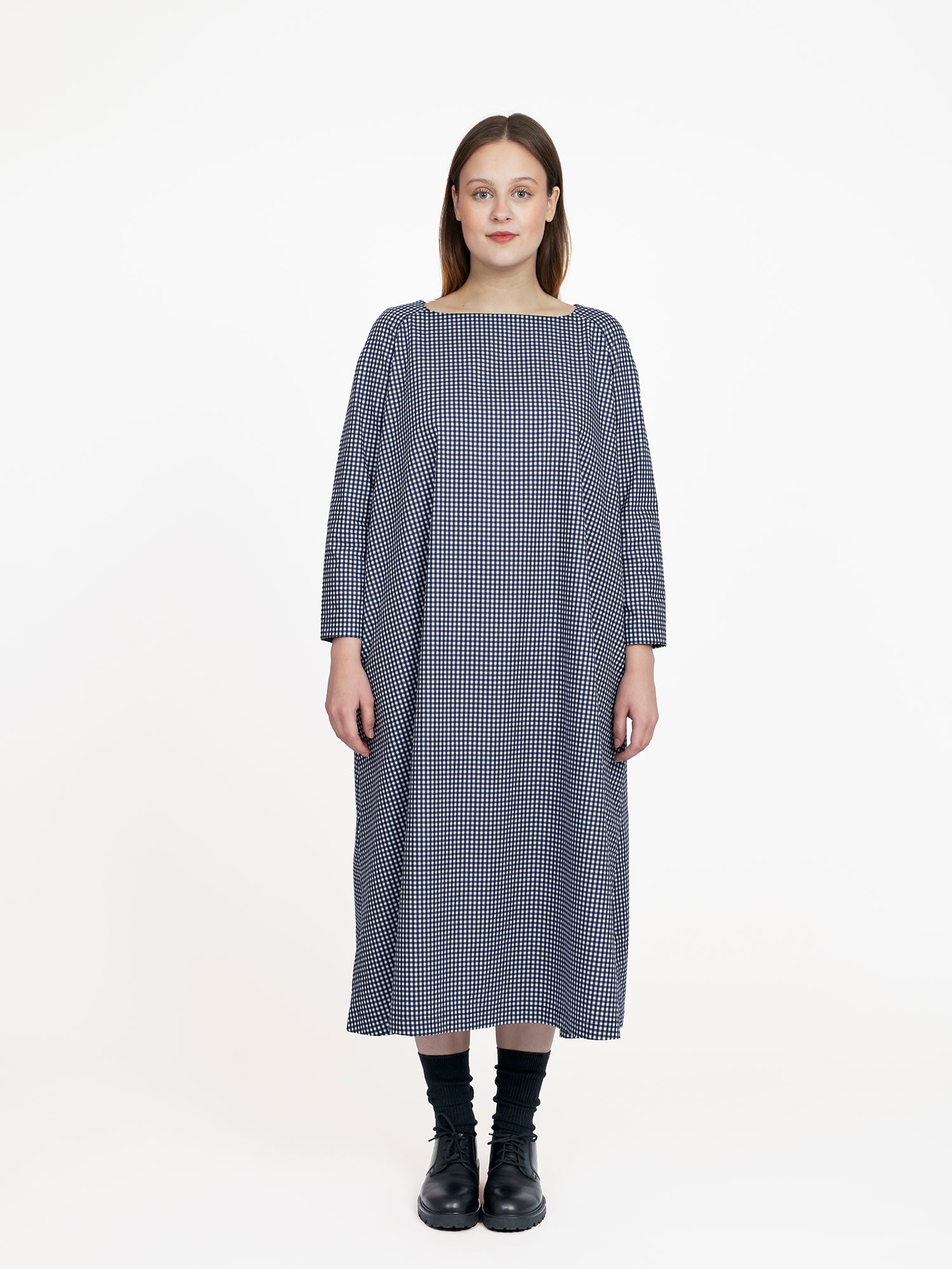 The Assembly Line Square Neck Dress