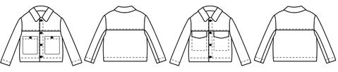 Papercut Patterns Stacker Jacket