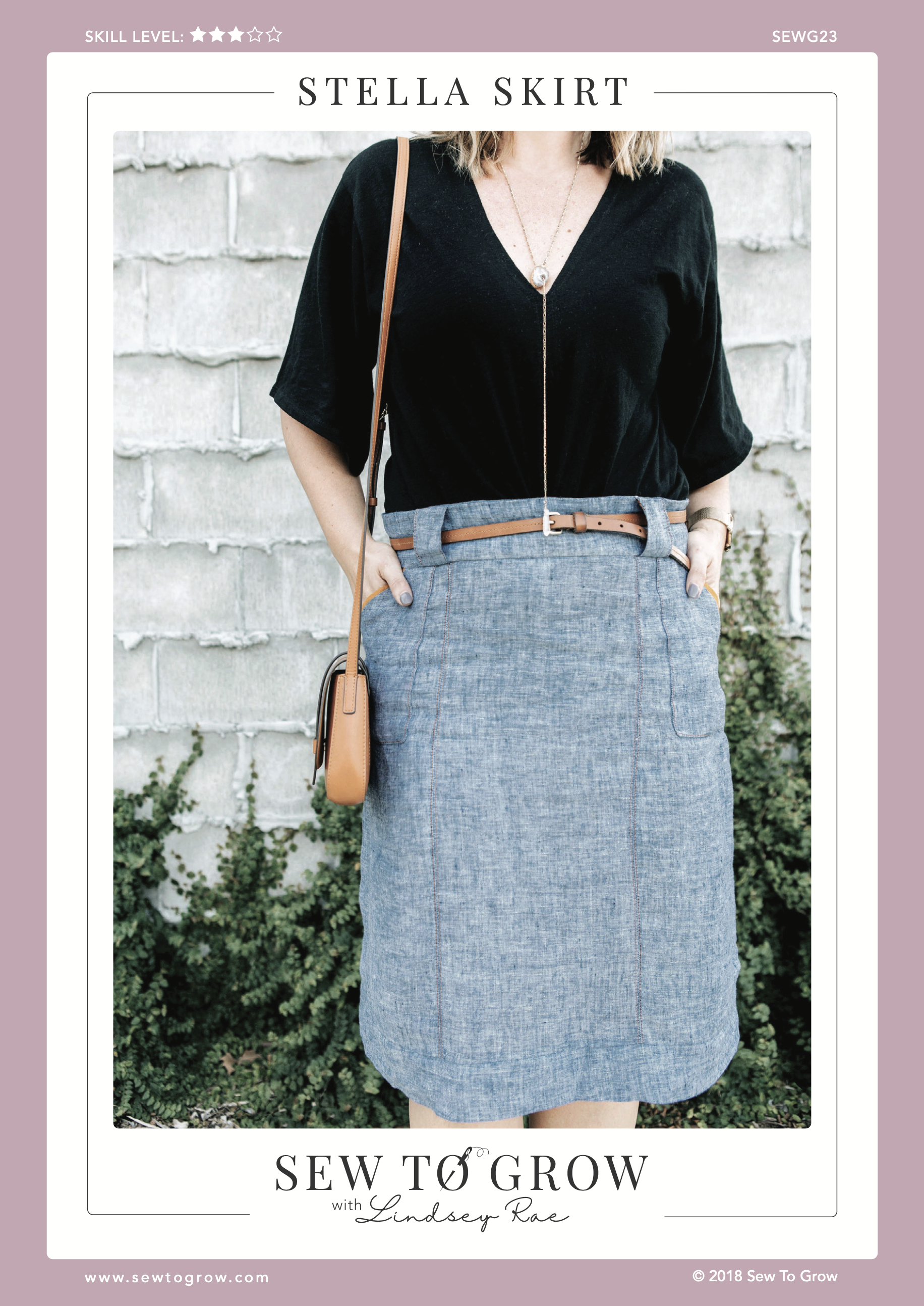 Sew To Grow Stella Skirt