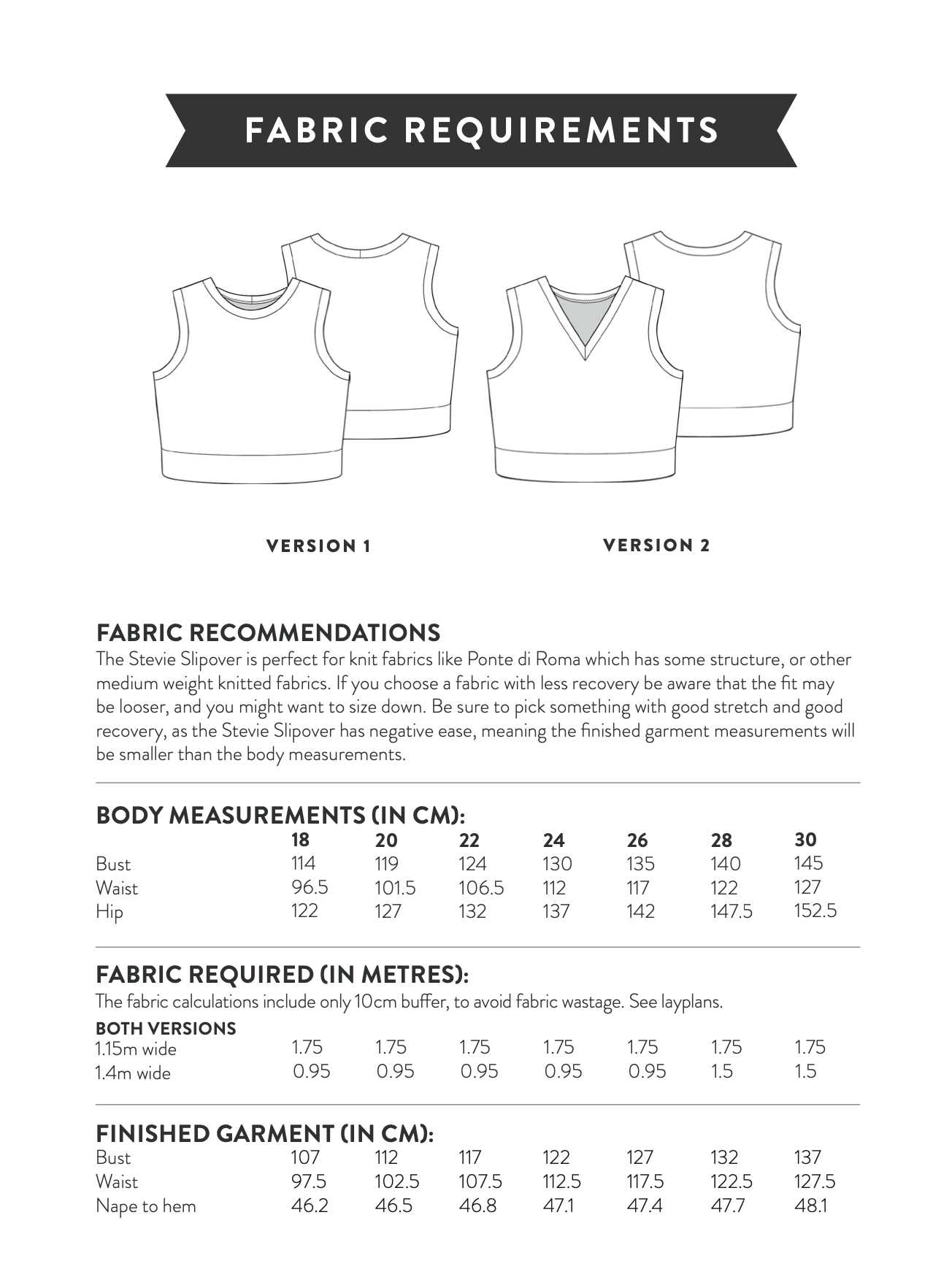 Sew Over It Stevie Slipover