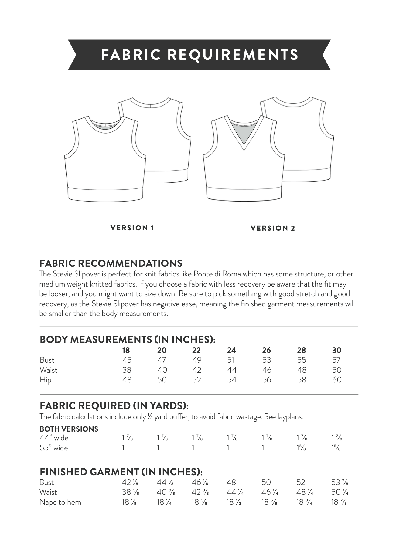 Sew Over It Stevie Slipover