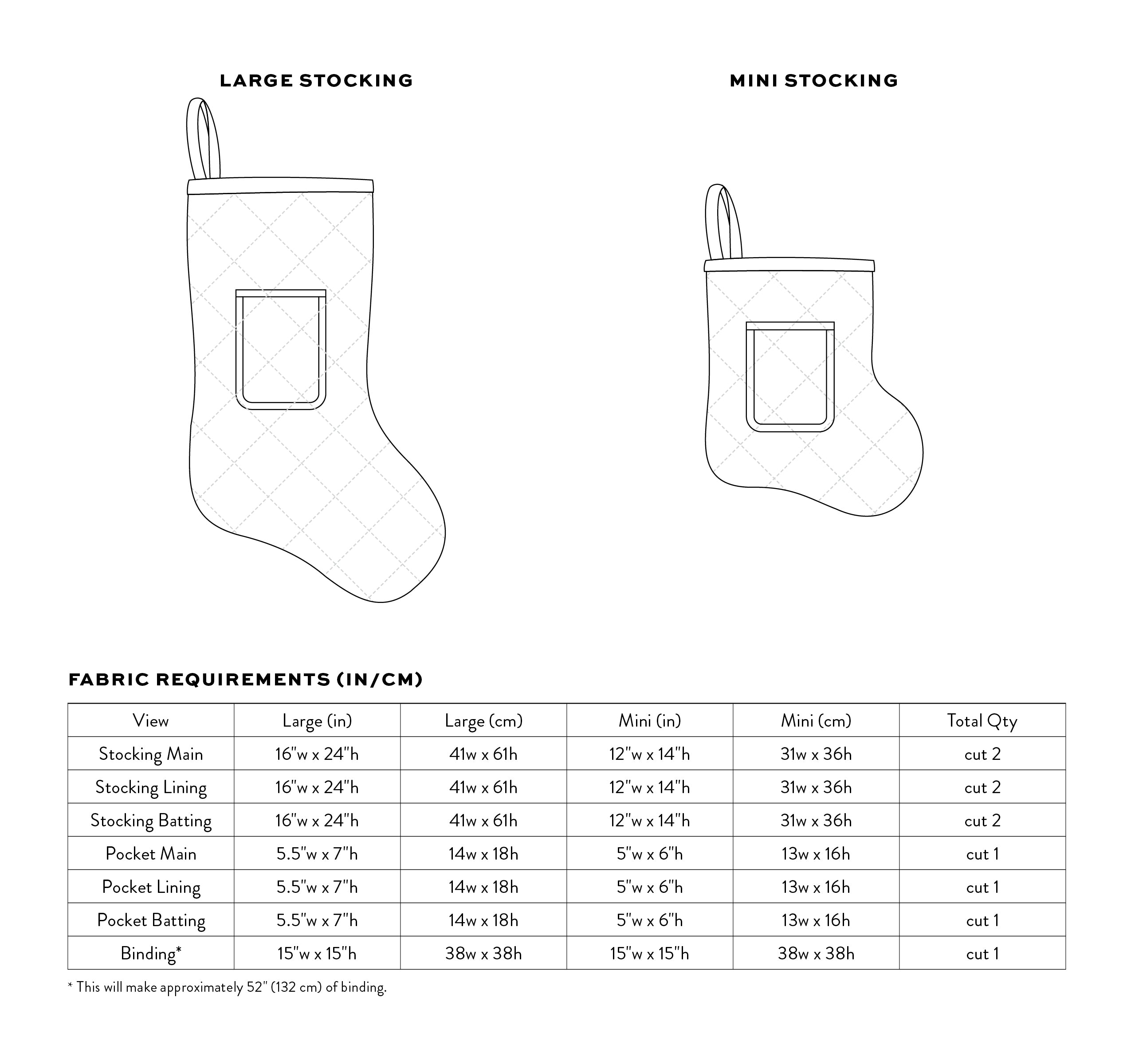 Matchy Matchy Quilted Pocket Stocking PDF