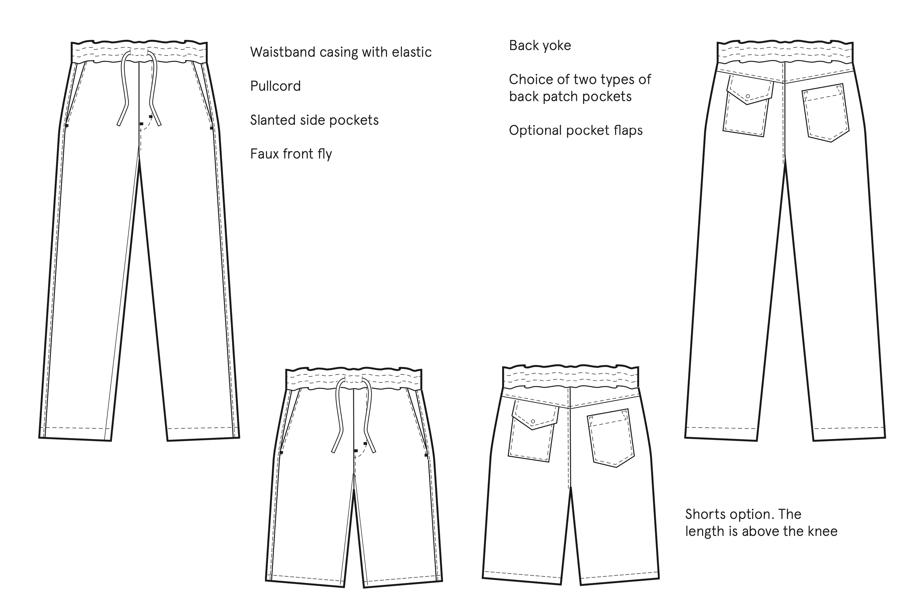 Wardrobe by Me Men's Summer Pants and Shorts