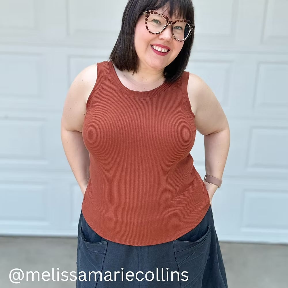 Sew.lala Patterns Suna Tank Top