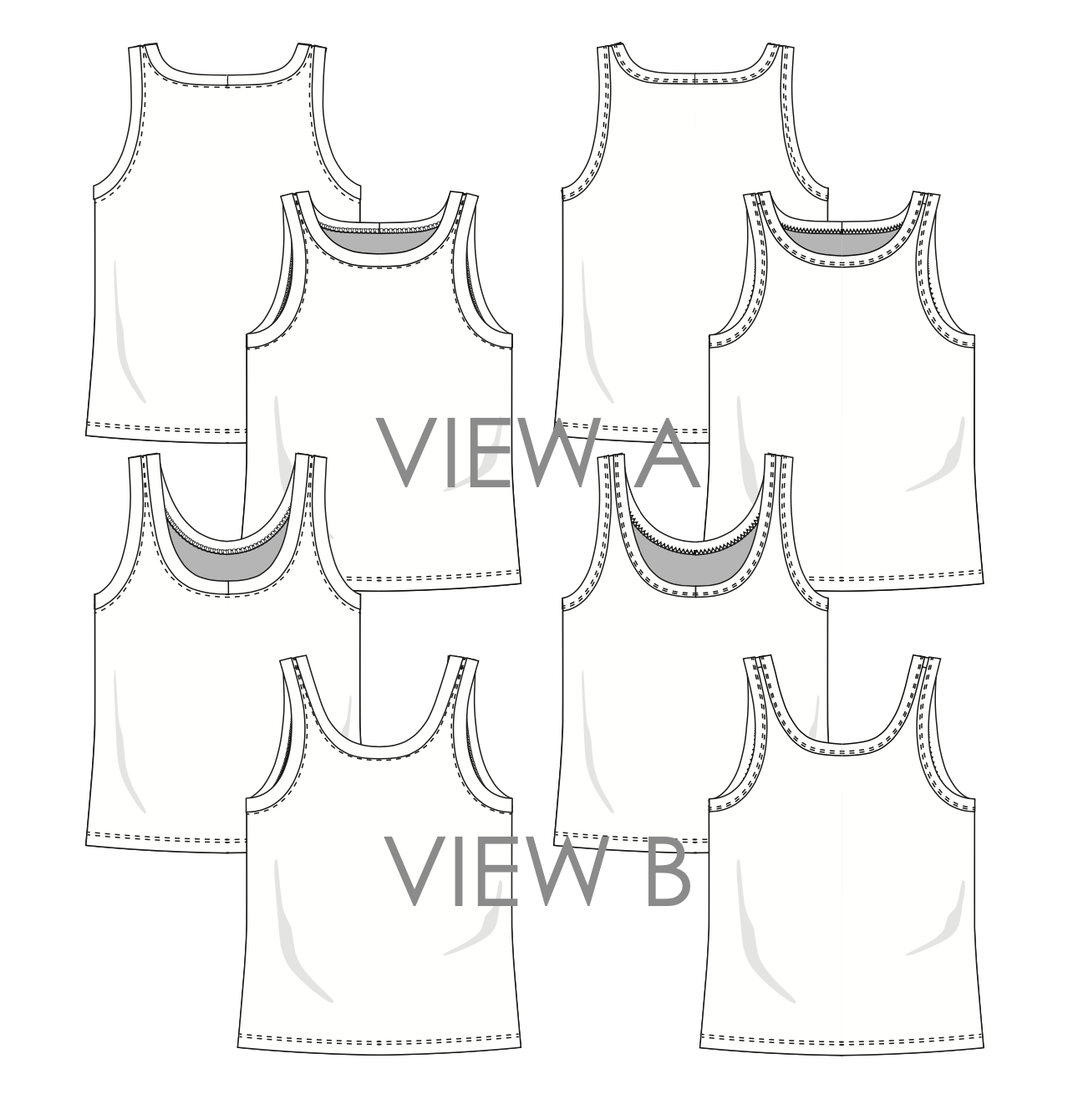 Sew.lala Patterns Suna Tank Top
