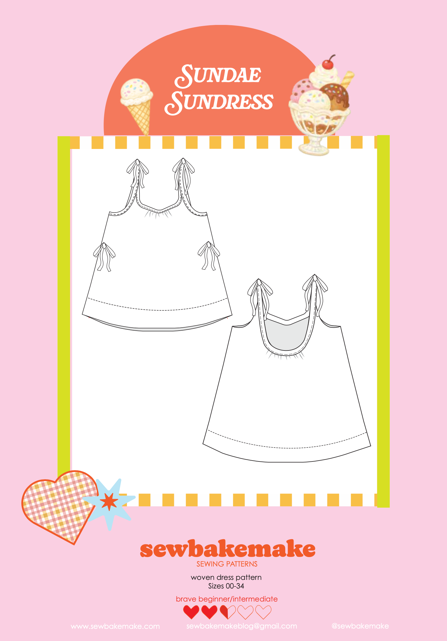 Sew Bake Make Sundae Sundress
