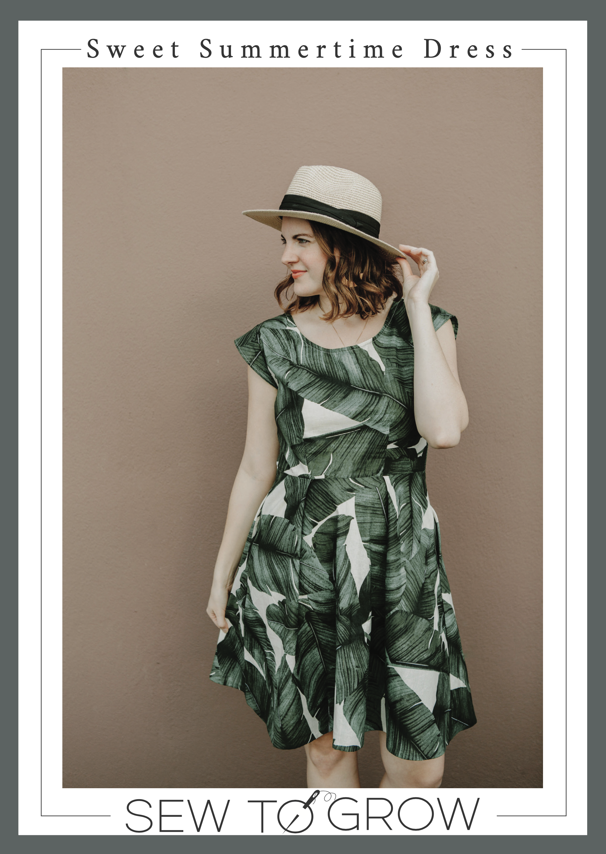 Sew To Grow Sweet Summertime Dress Peplum