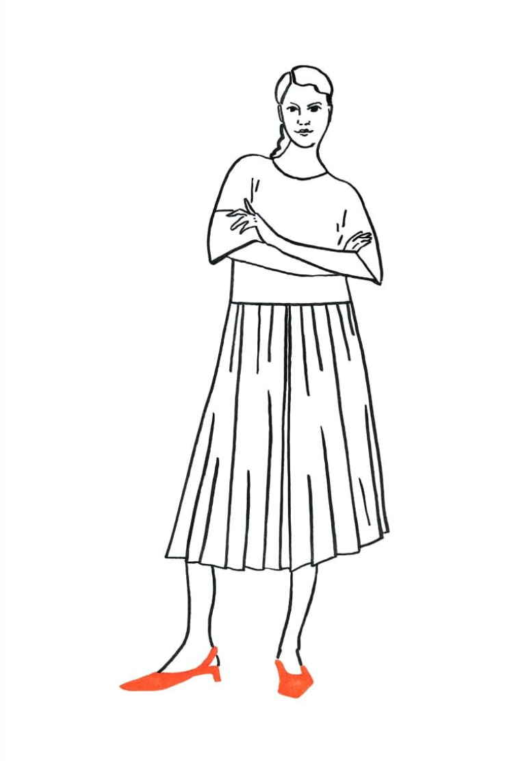 TAUKO Swing Dress