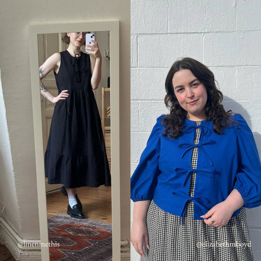 Syd Graham Patterns Syd Tie Top and Dress