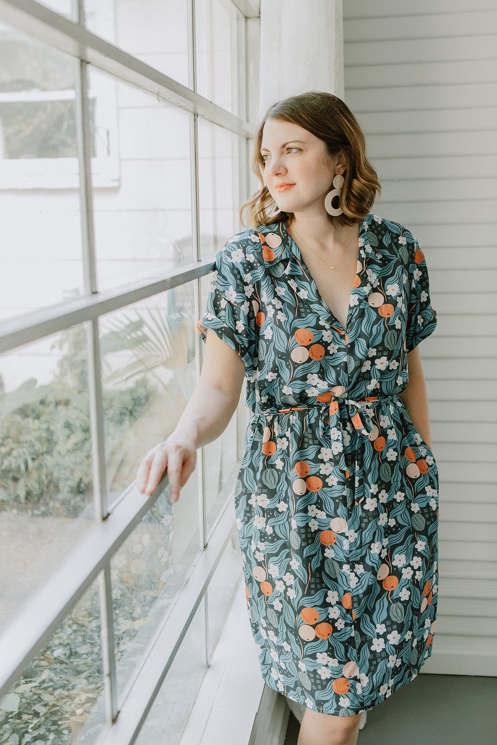 Sew To Grow Sydni Shirt-Dress