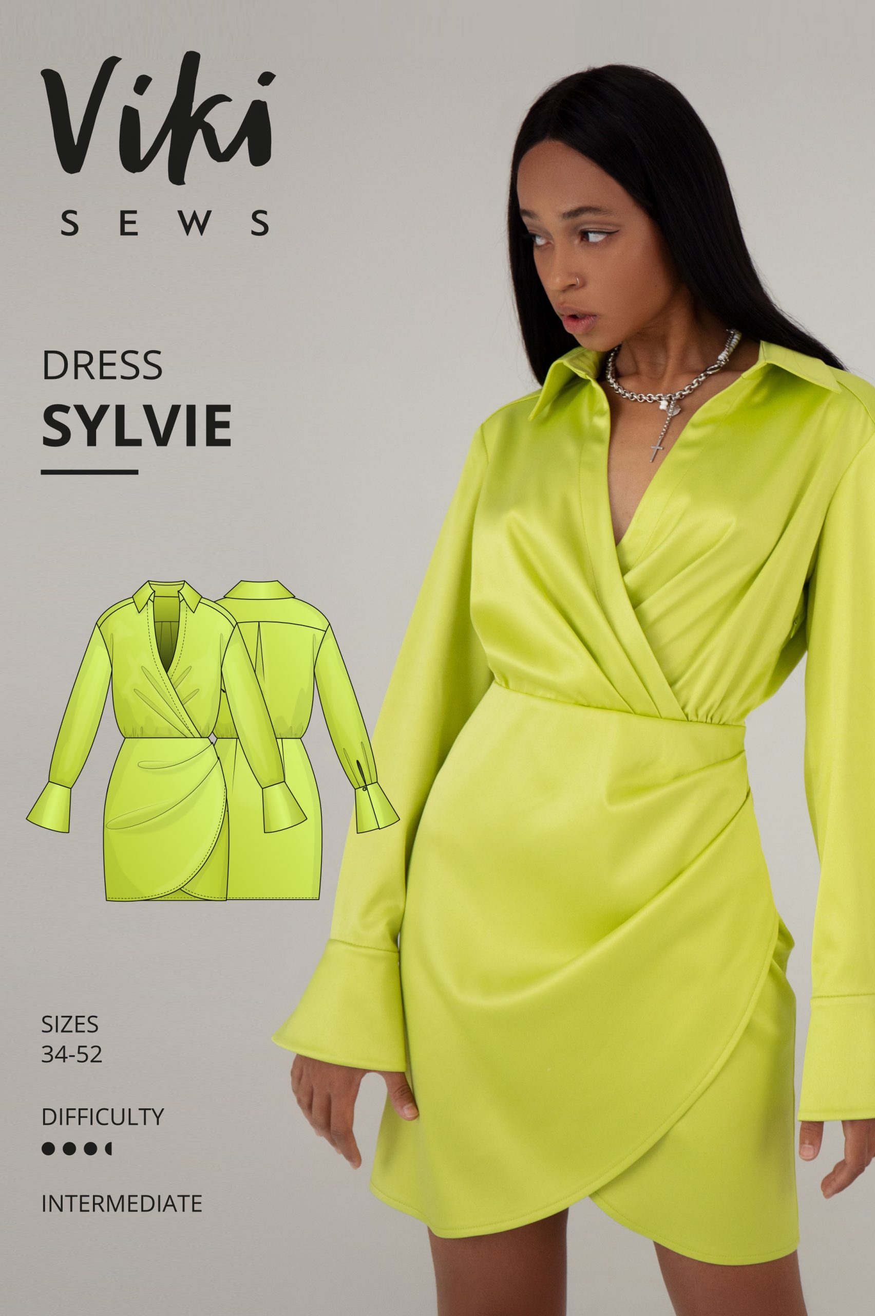 Vikisews Sylvie Dress PDF