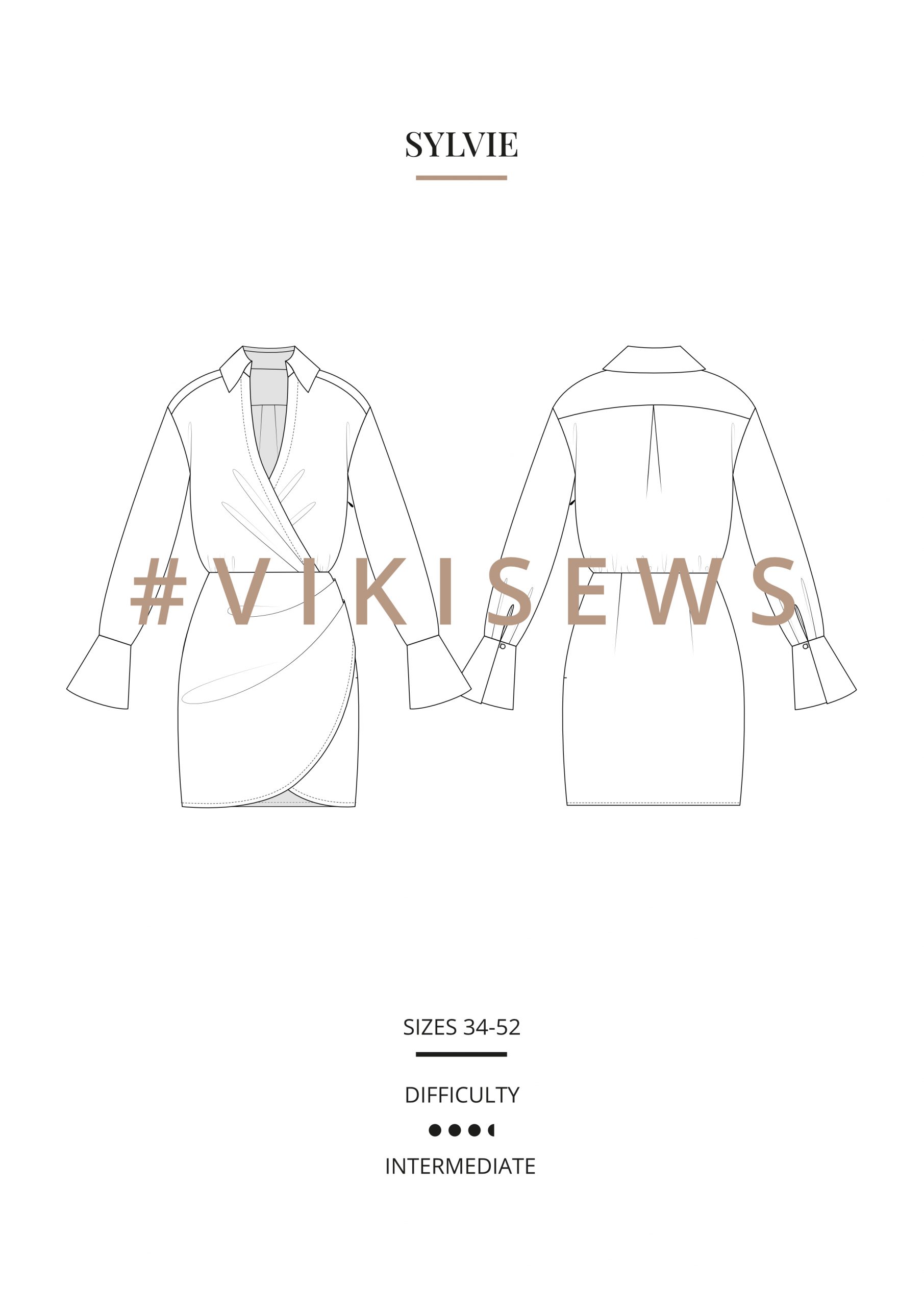 Vikisews Sylvie Dress PDF