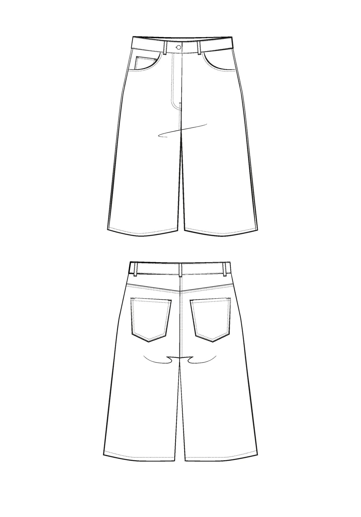 Maison Fauve Synopsis Bermuda Shorts