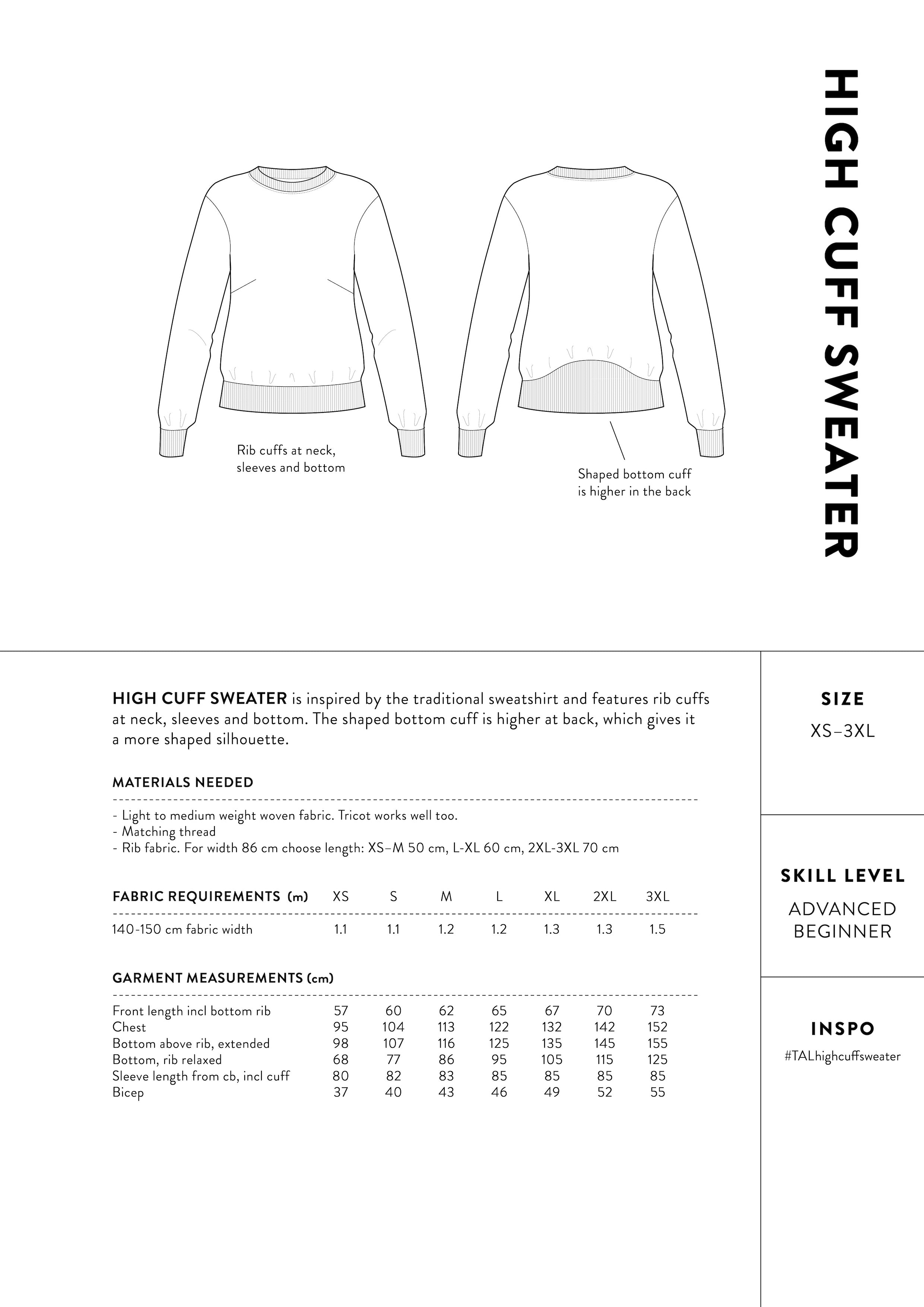 The Assembly Line High Cuff Sweater
