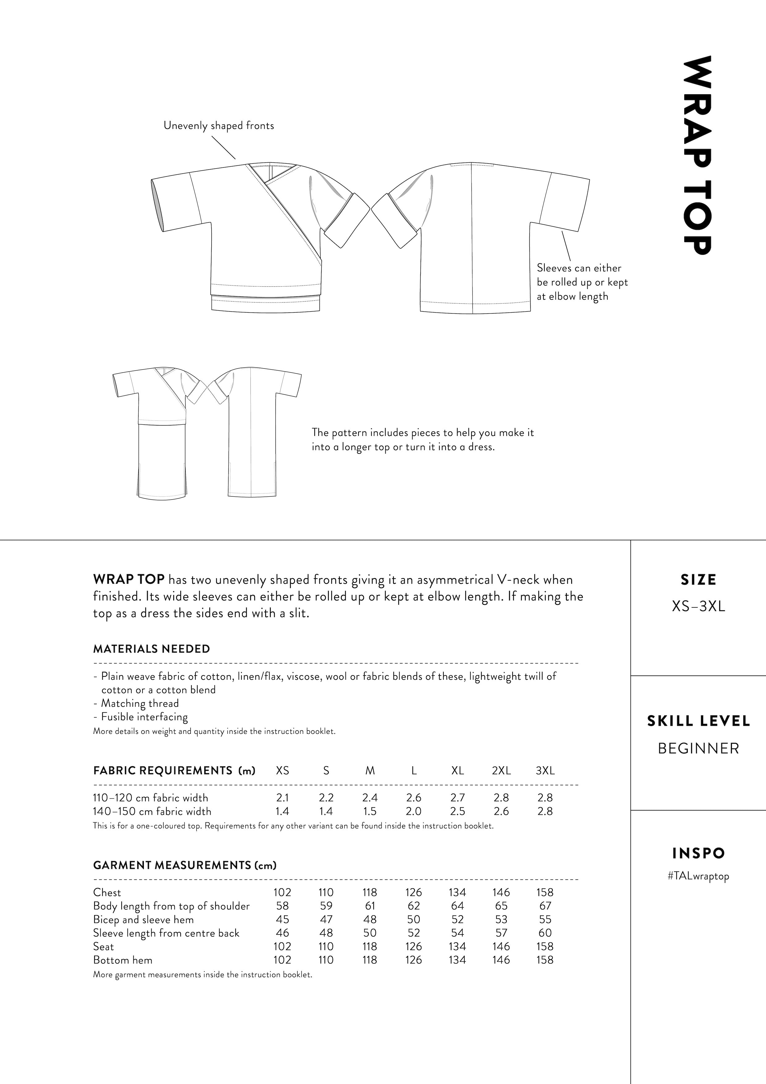 The Assembly Line Wrap Top