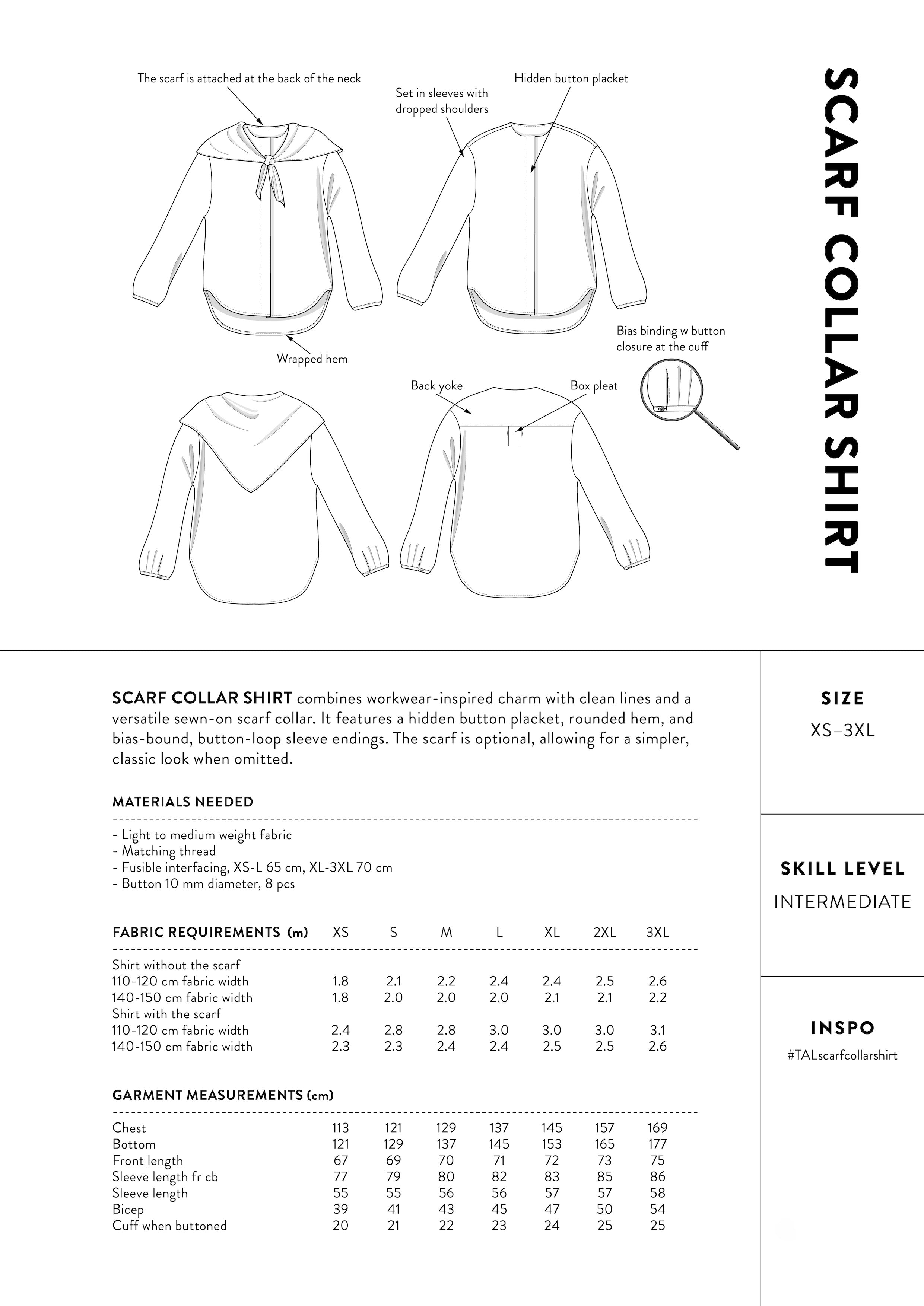 The Assembly Line Scarf Collar Shirt