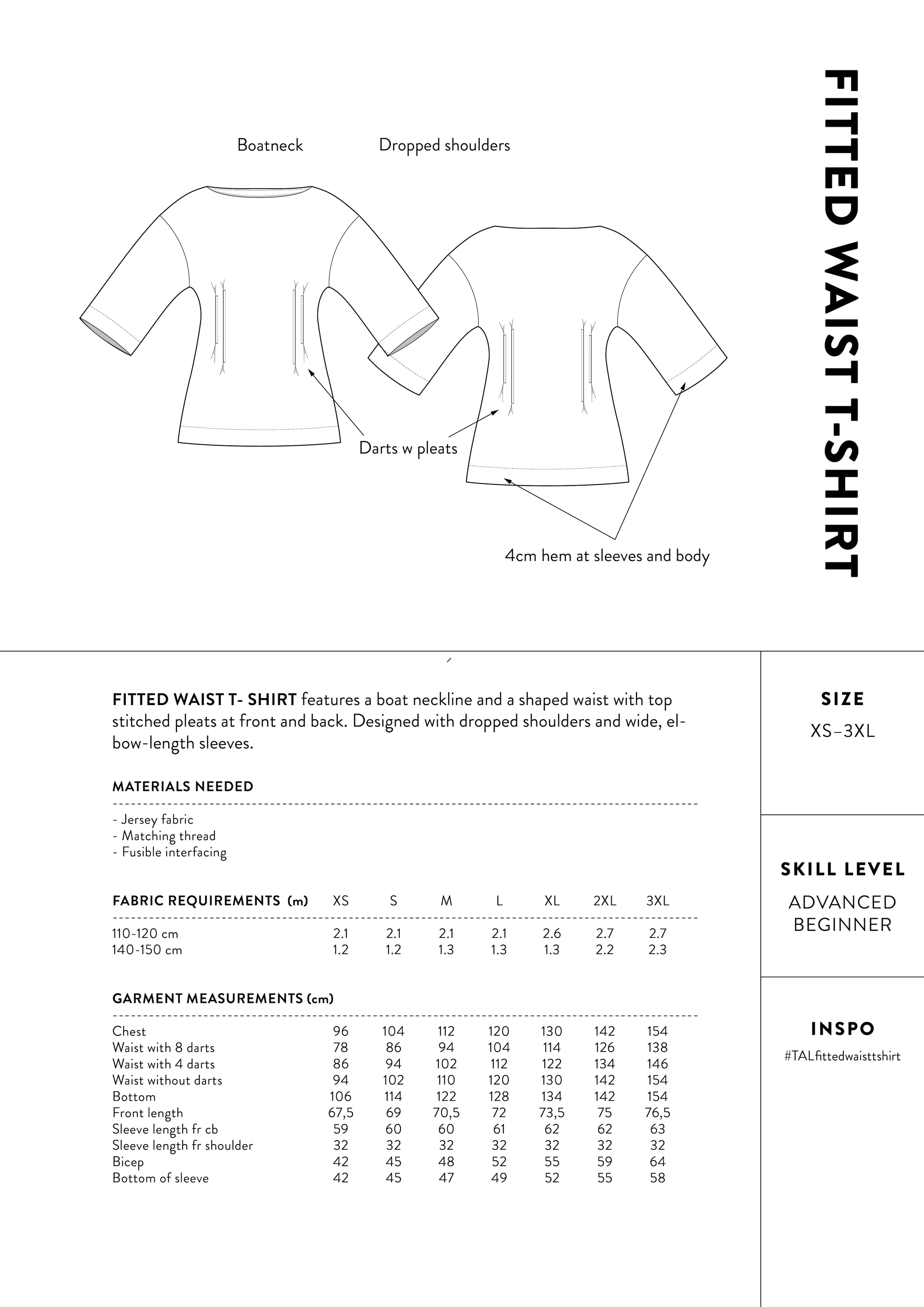 The Assembly Line Fitted Waist T-shirt