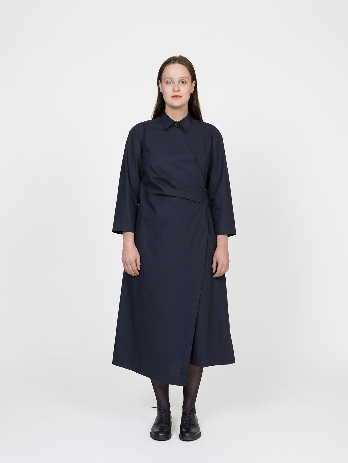 The Assembly Line Wrap Dress