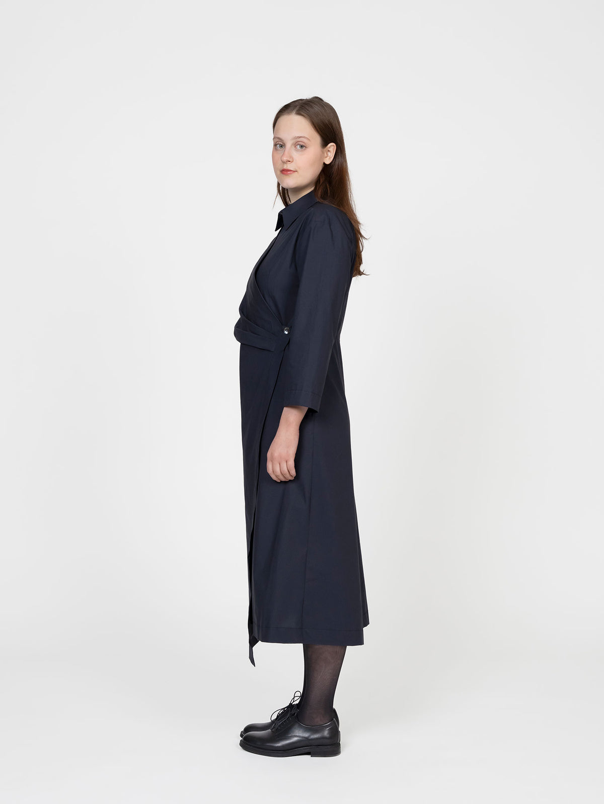 The Assembly Line Wrap Dress