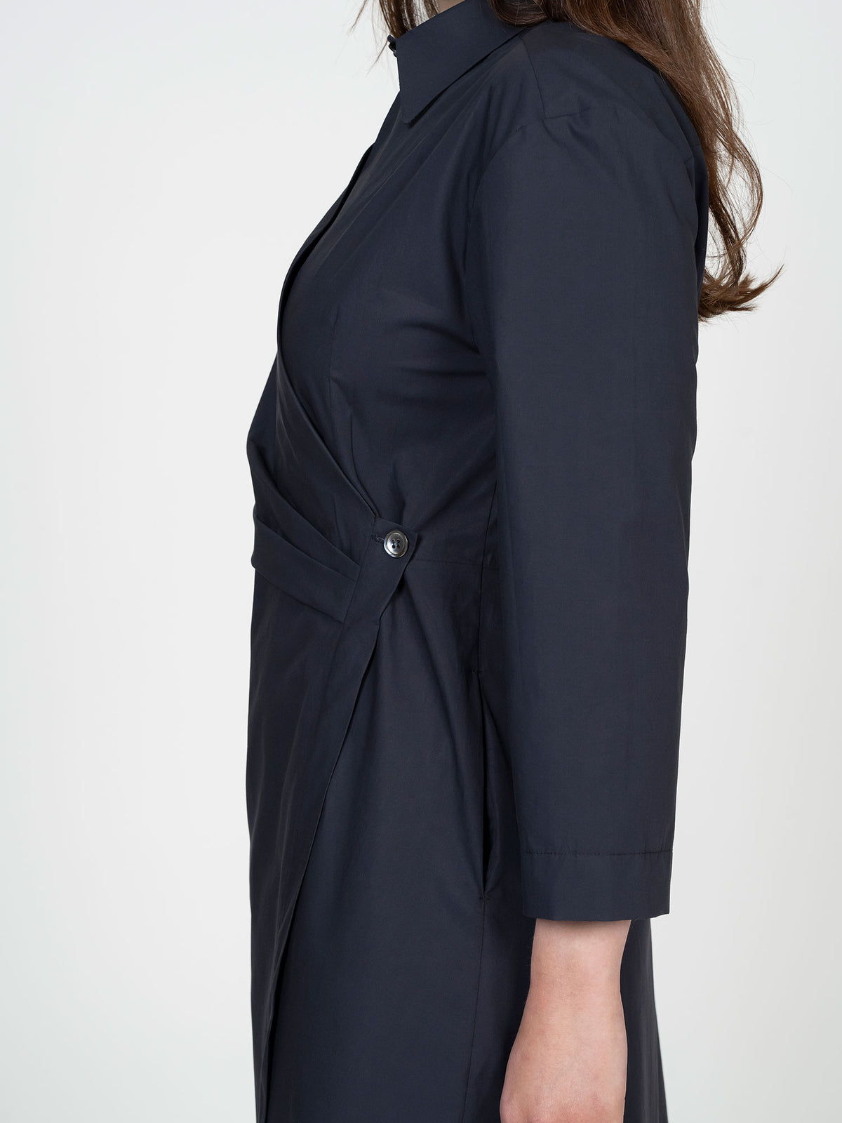 The Assembly Line Wrap Dress
