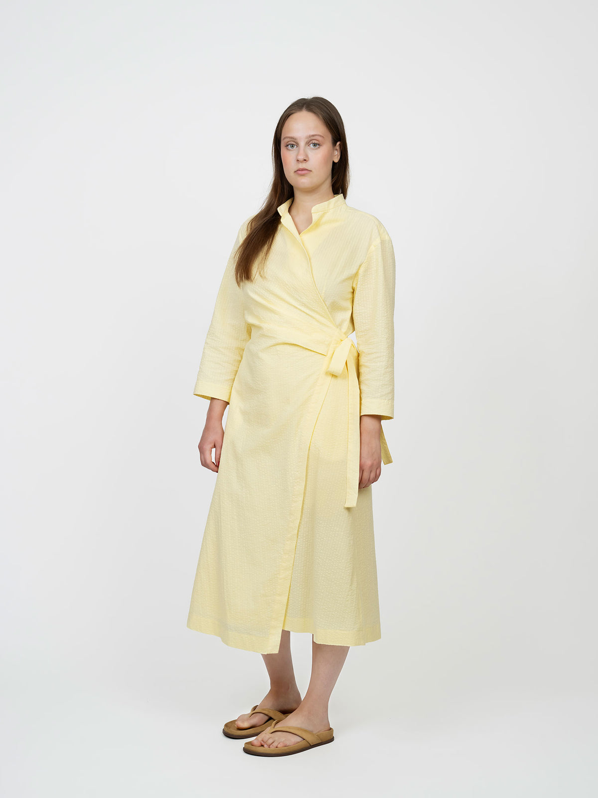The Assembly Line Wrap Dress