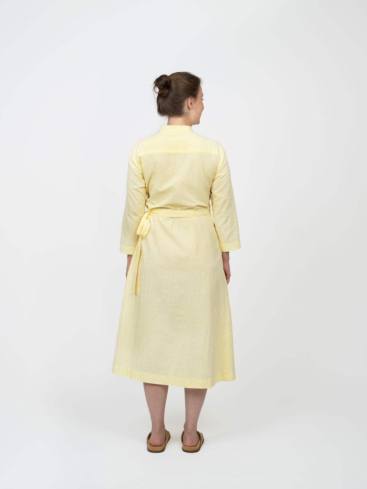 The Assembly Line Wrap Dress