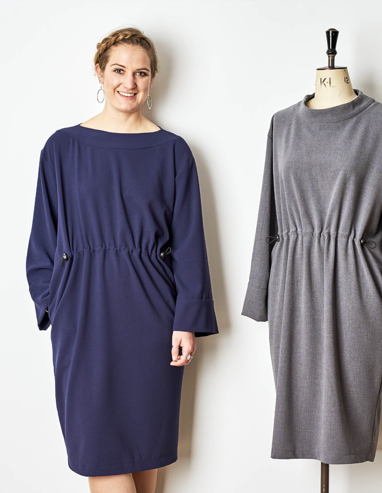 The Relaxed Drawstring Dress - PDF Pattern - The Makers Atelier The Relaxed Drawstring Dress - PDF Pattern - The Makers Atelier
