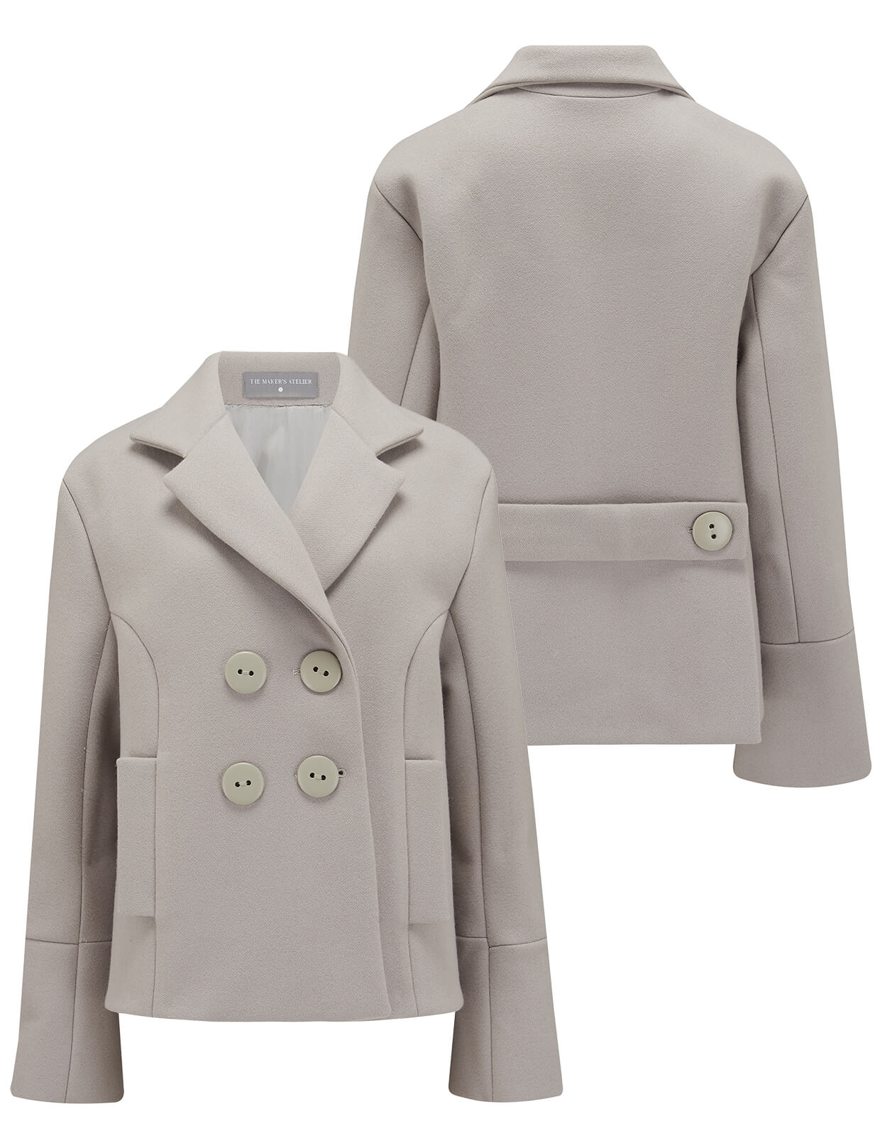 希少 美品 T/SEHNE DOUBLE LAYERED PEA COAT 50 希少 美品 T/SEHNE DOUBLE LAYERED PEA COAT 50 - メルカリ