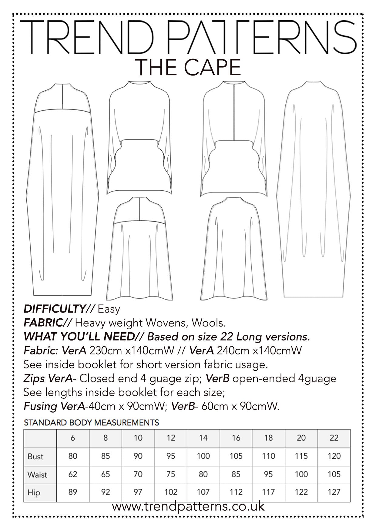 Trend Patterns TPC3 The Cape