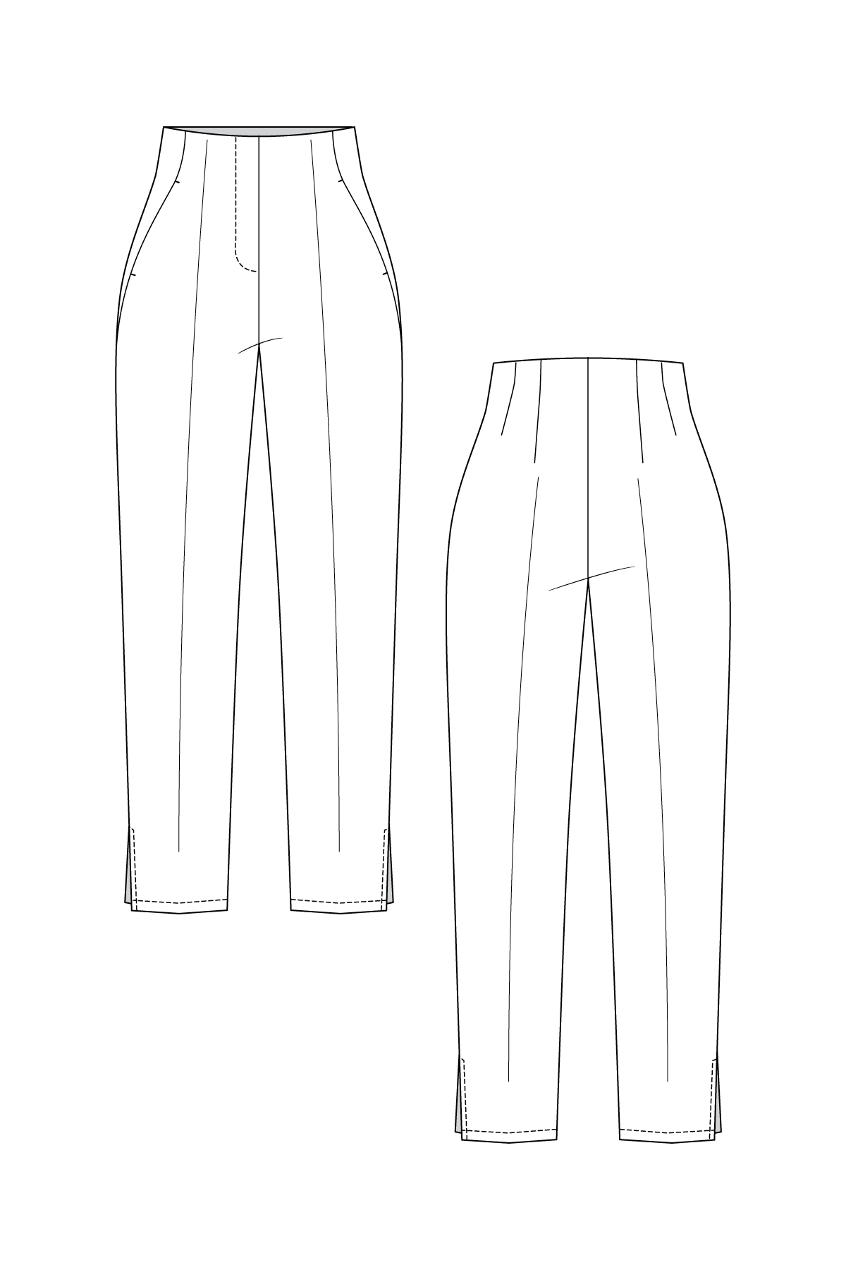 Named Tyyni Cigarette Trousers