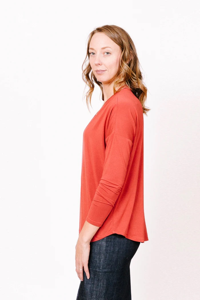 Sew House Seven Tabor V-neck Top