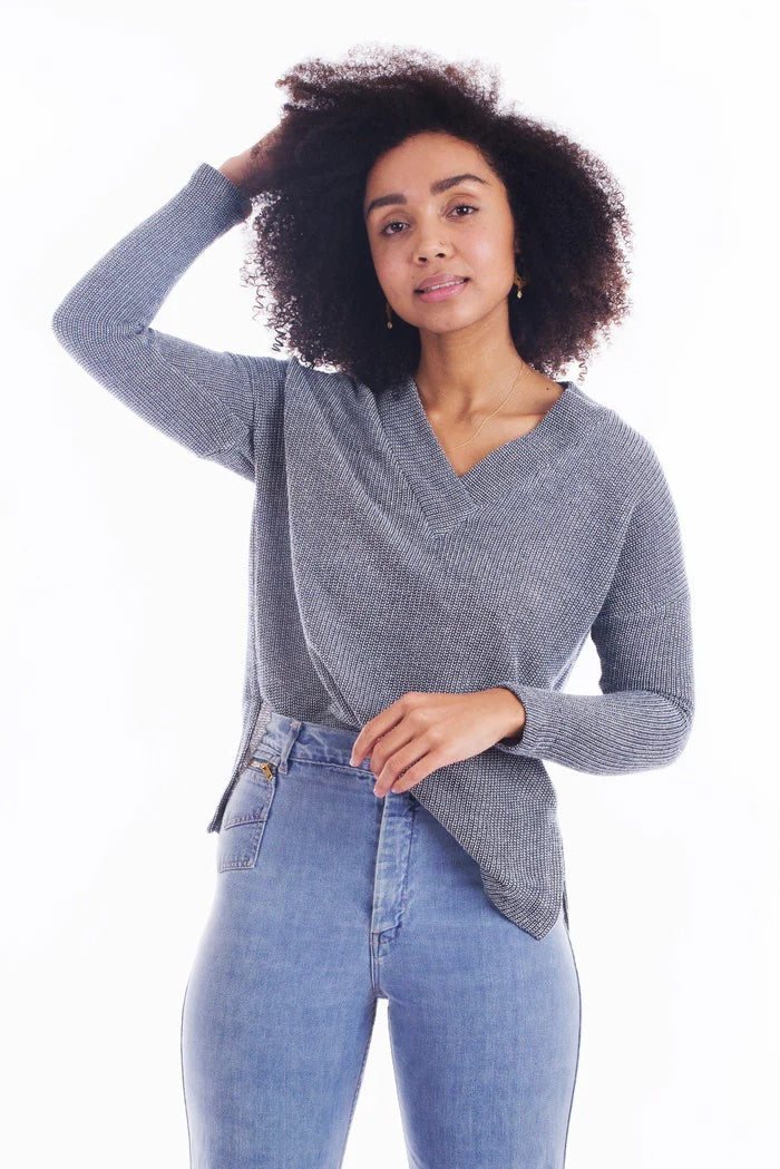 Sew House Seven Tabor V-neck Top