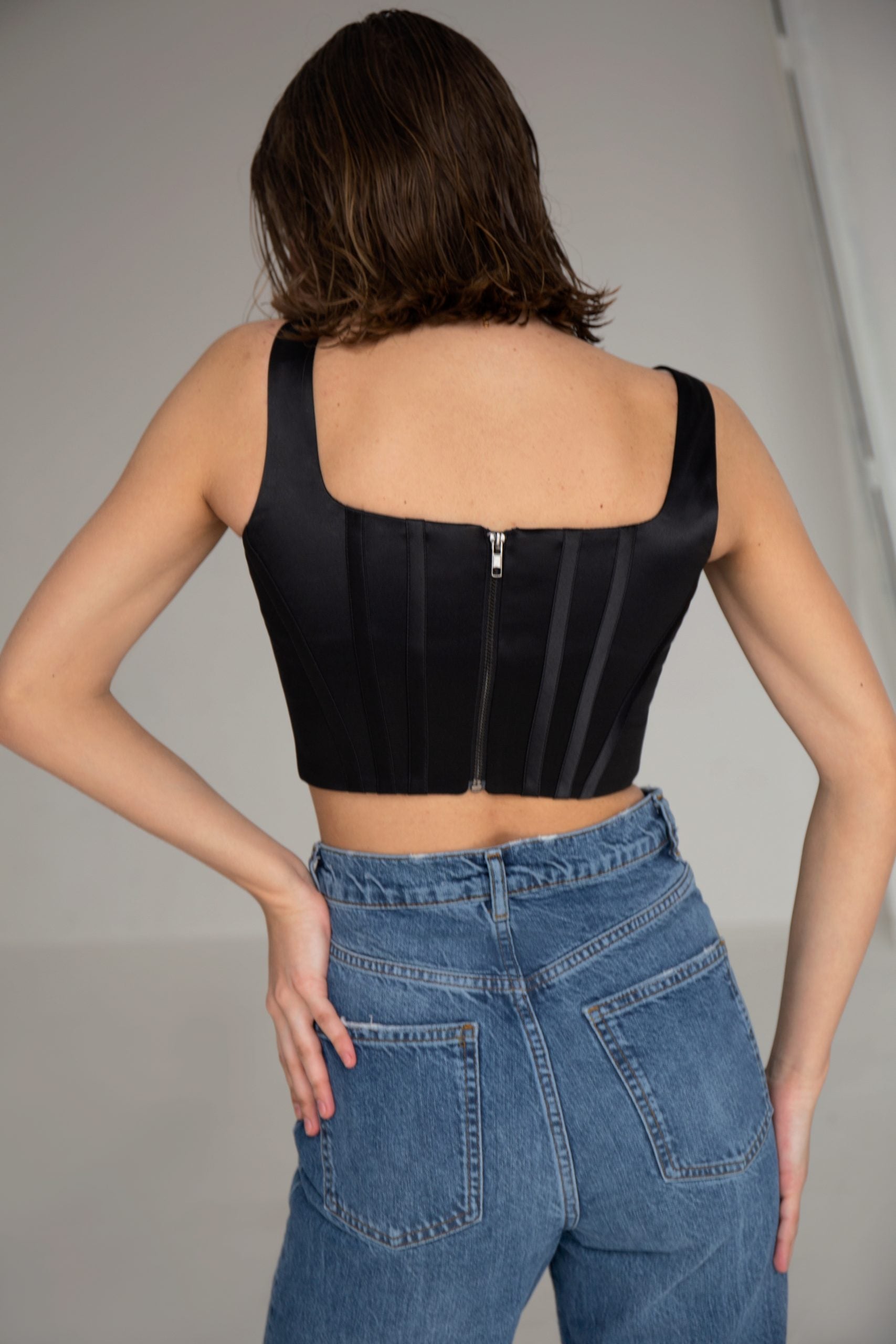 Vikisews Tally Bustier Top