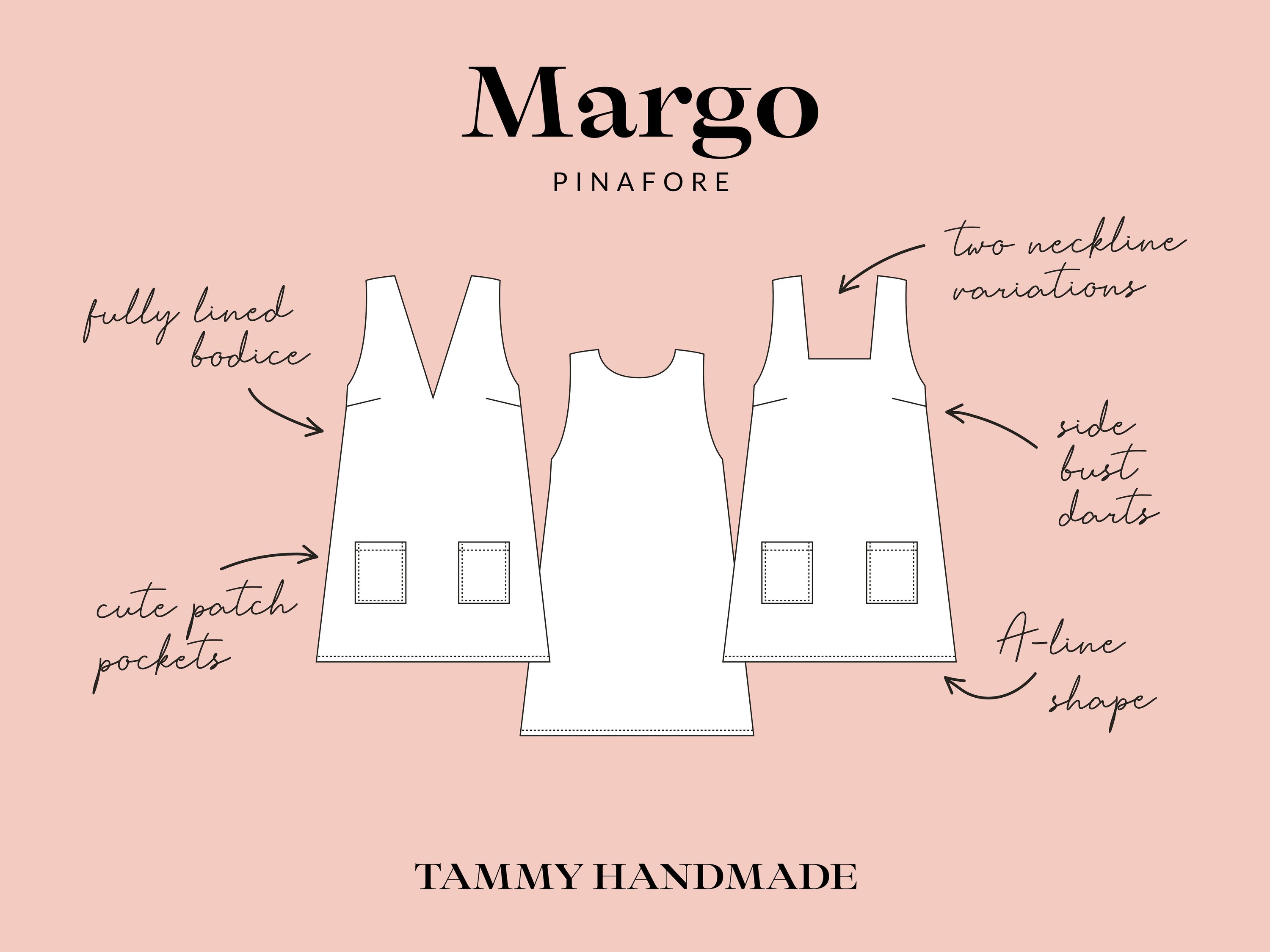 Tammy Handmade Margo Pinafore