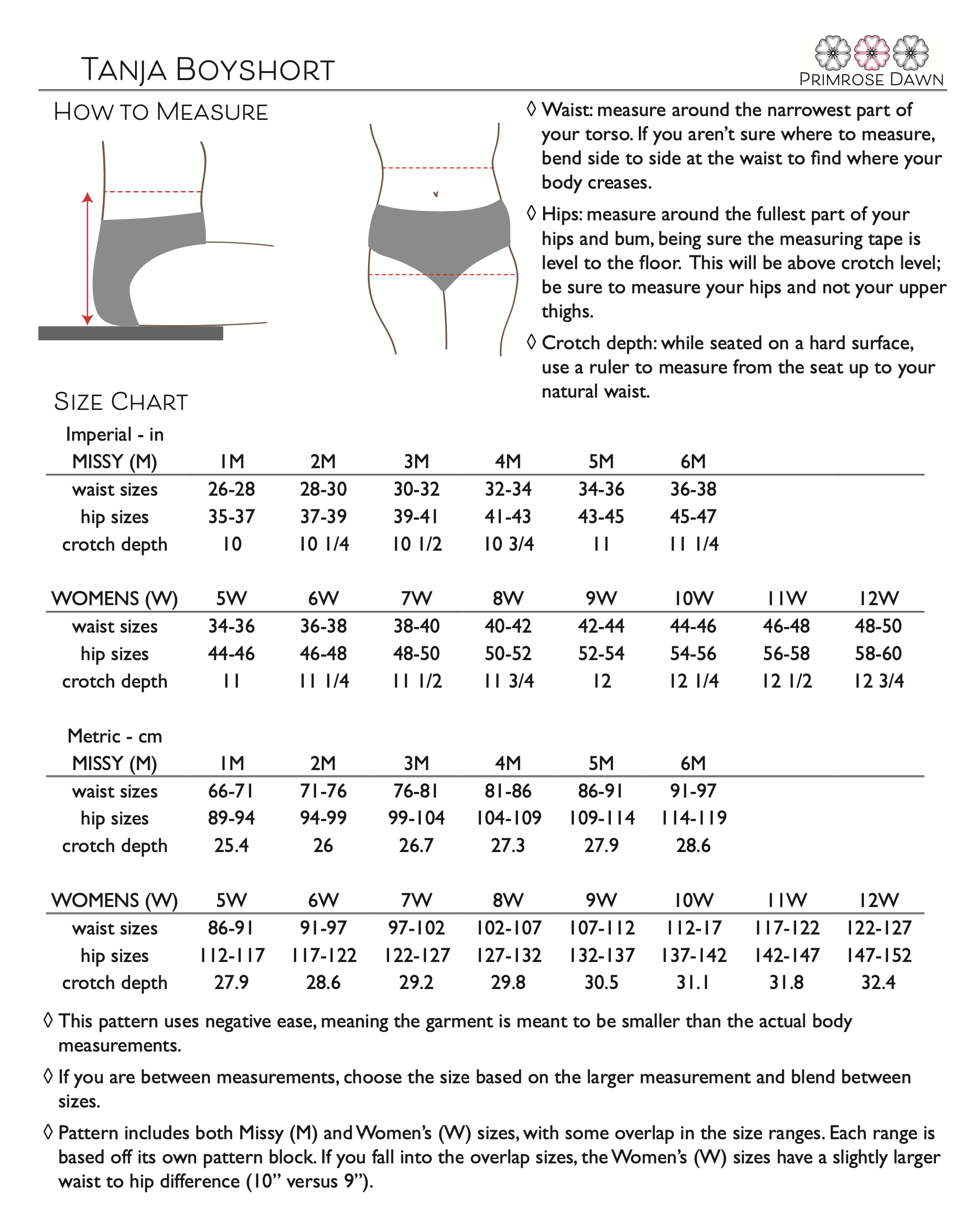 Primrose Dawn Tanja Boyshort PDF