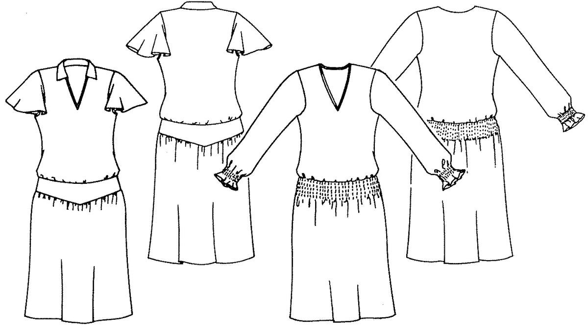 Folkwear 214 1927 Tea Frock