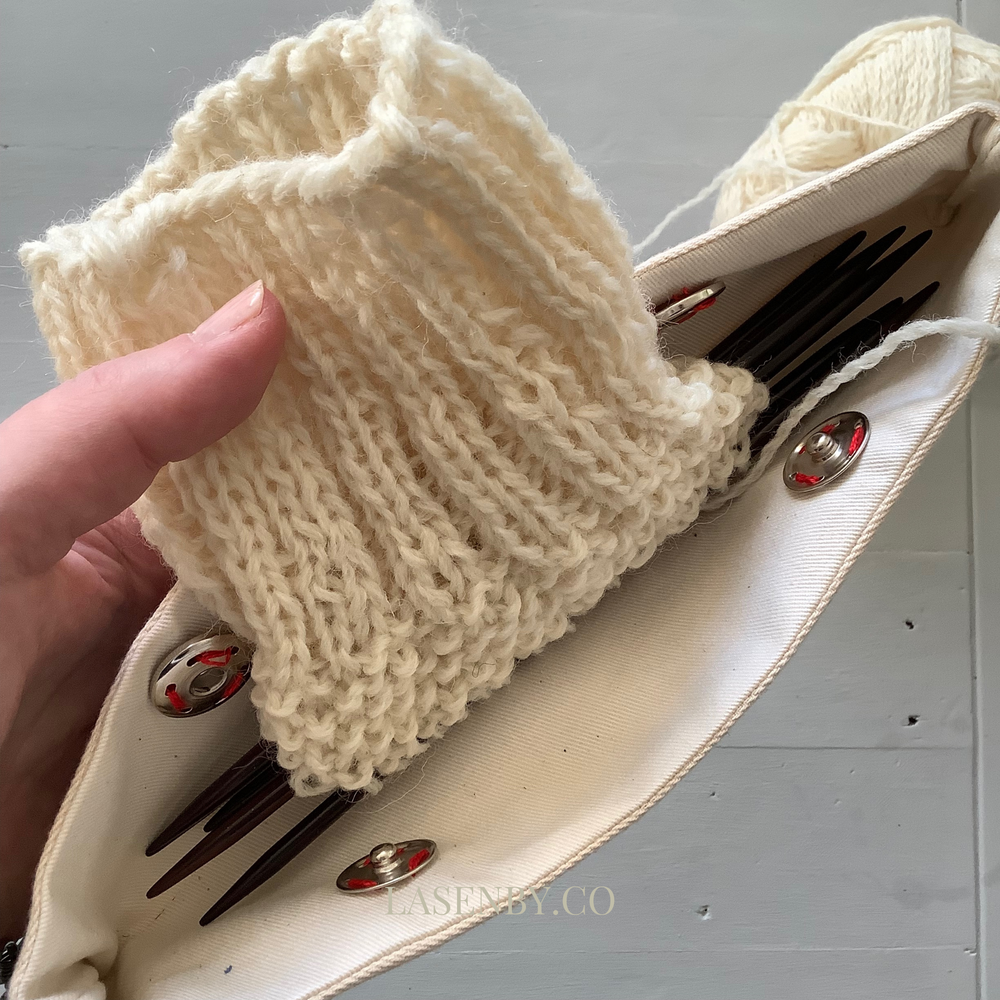 Lasenby Teasel Knitting Pouch (free)