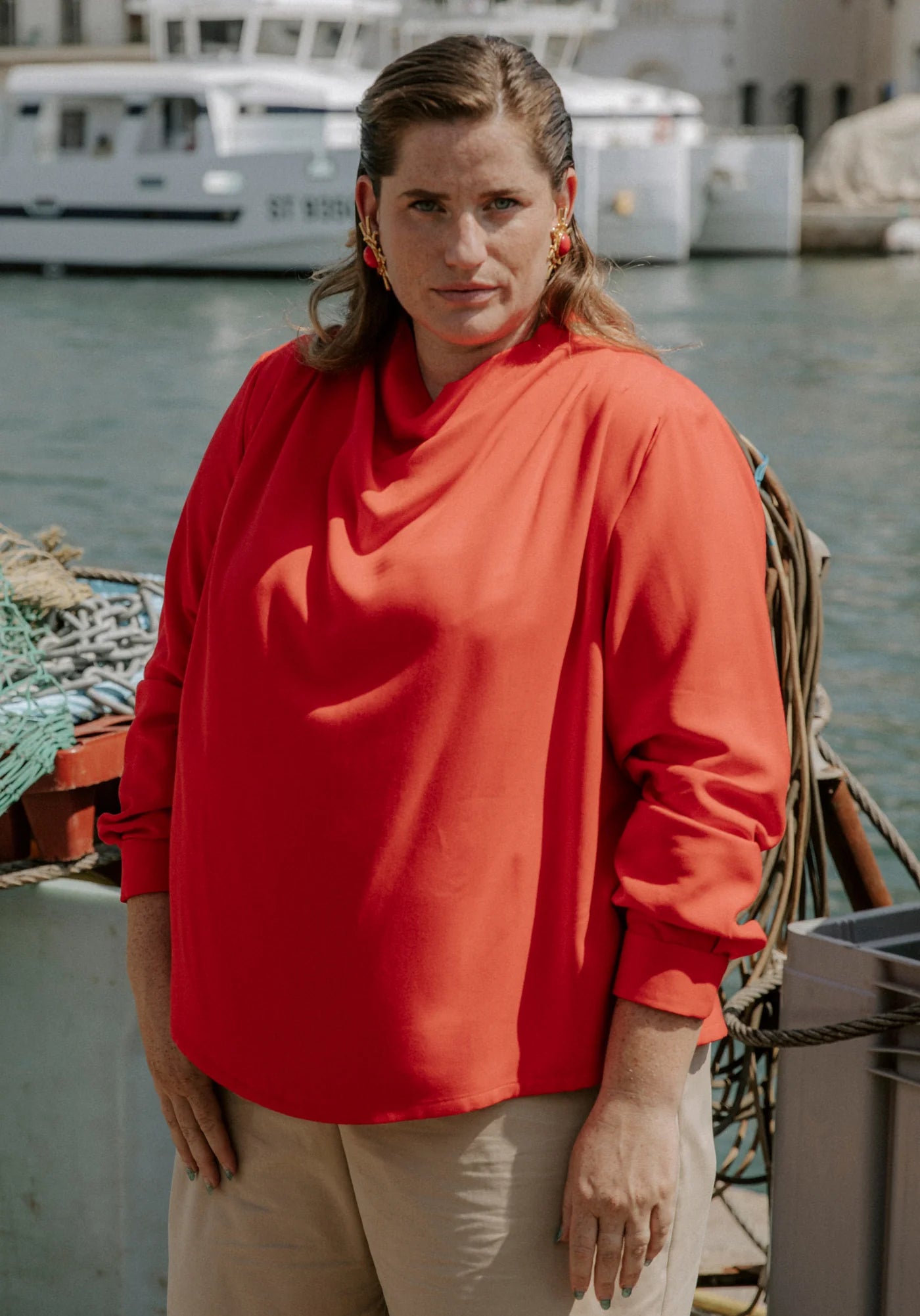 Maison Fauve Tempête Blouse