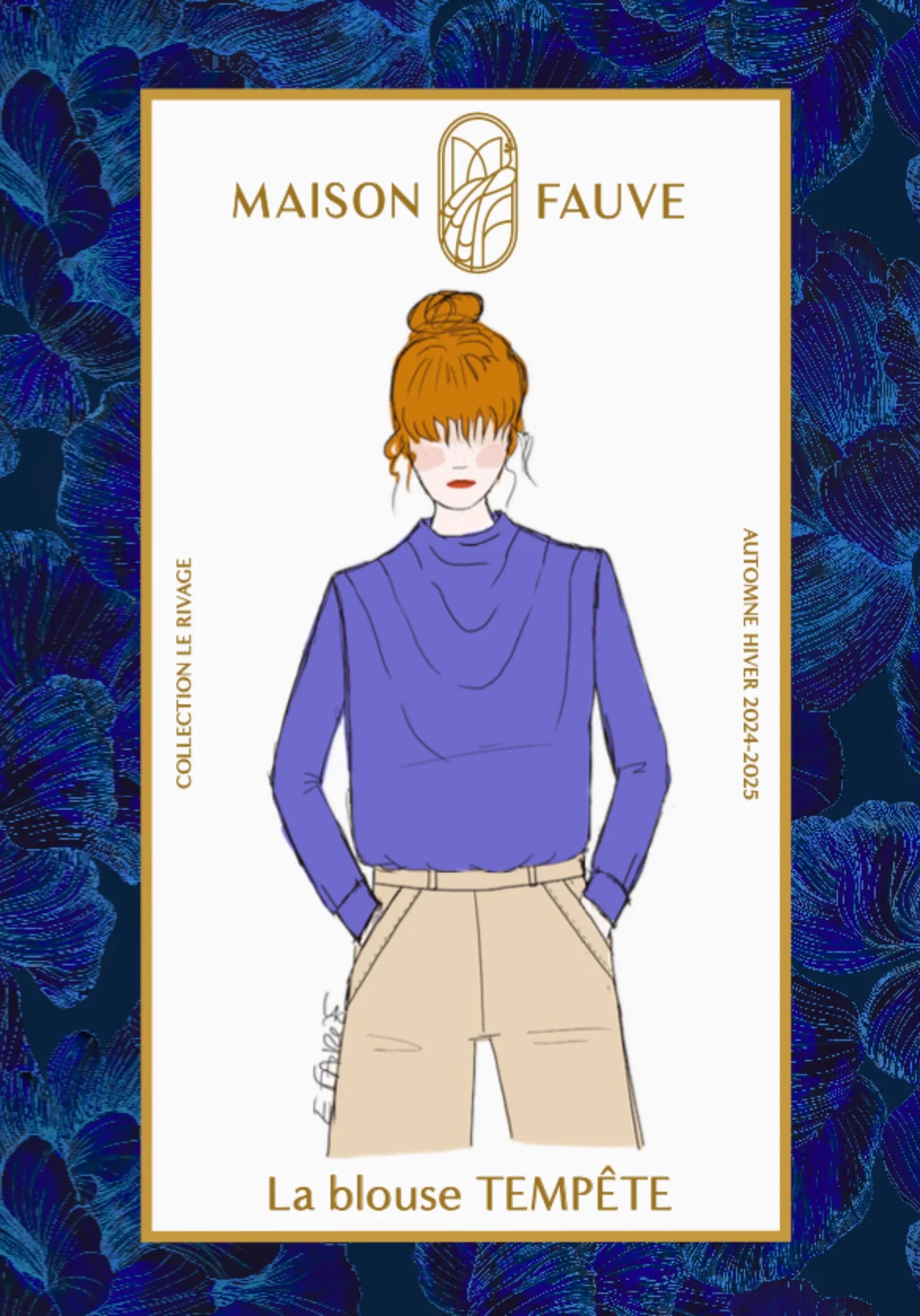 Maison Fauve Tempête Blouse