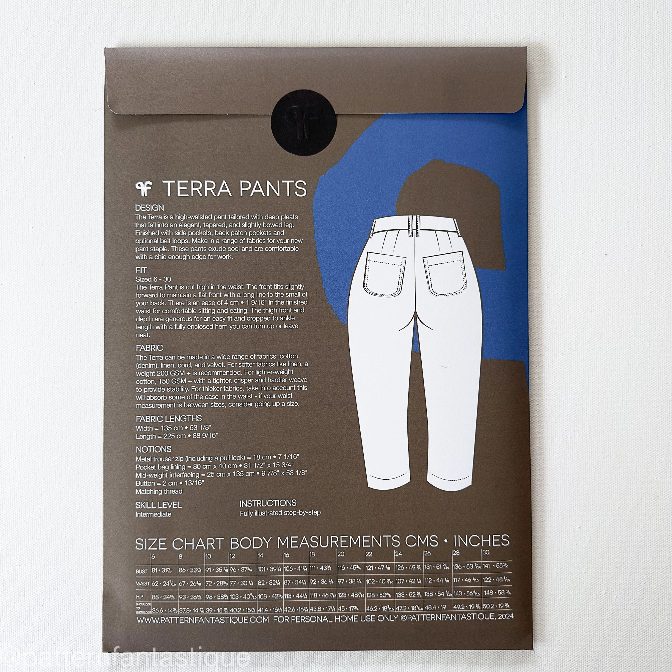 Pattern Fantastique Terra Pants