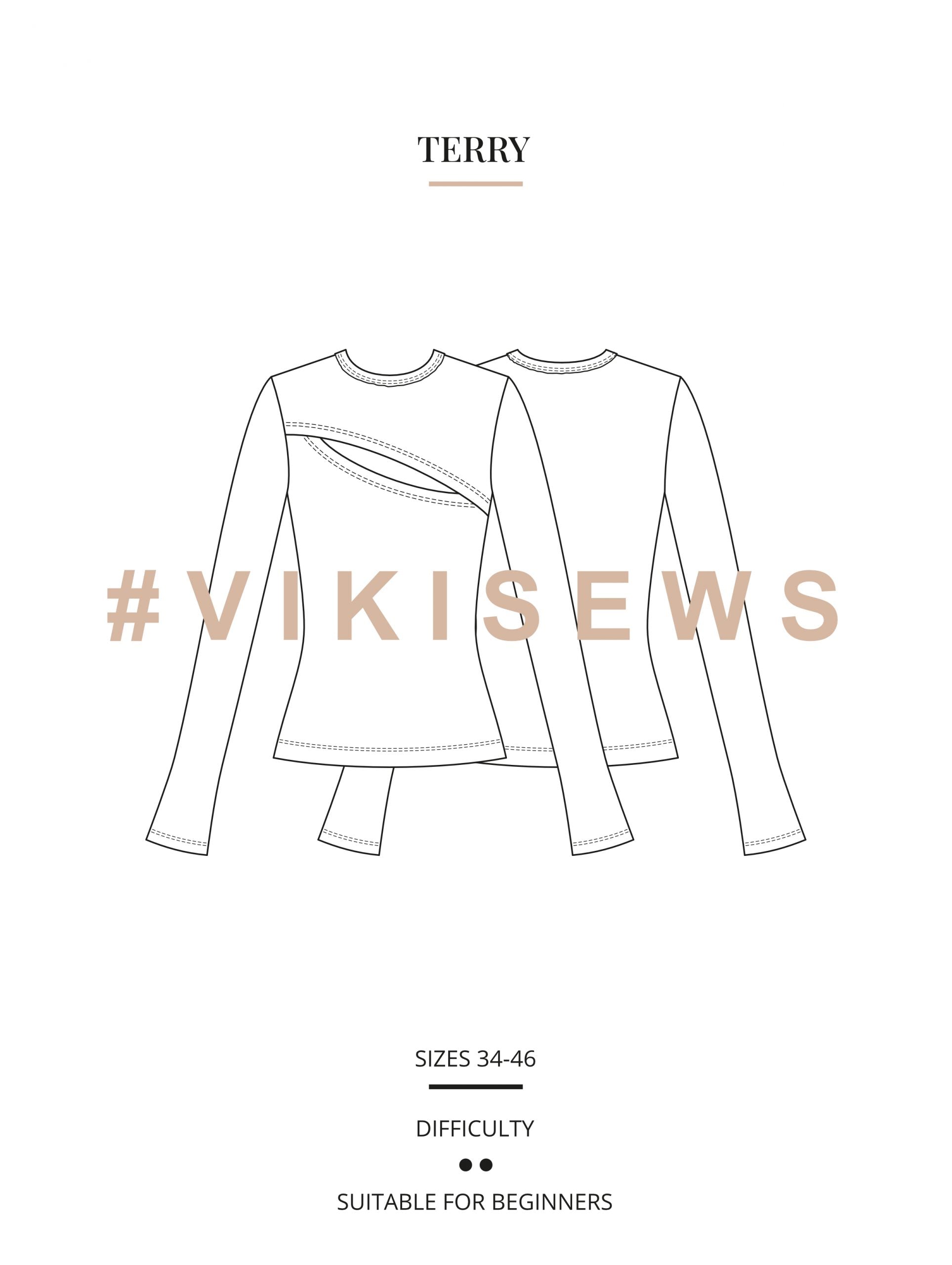 Vikisews Terry Long Sleeve Top PDF