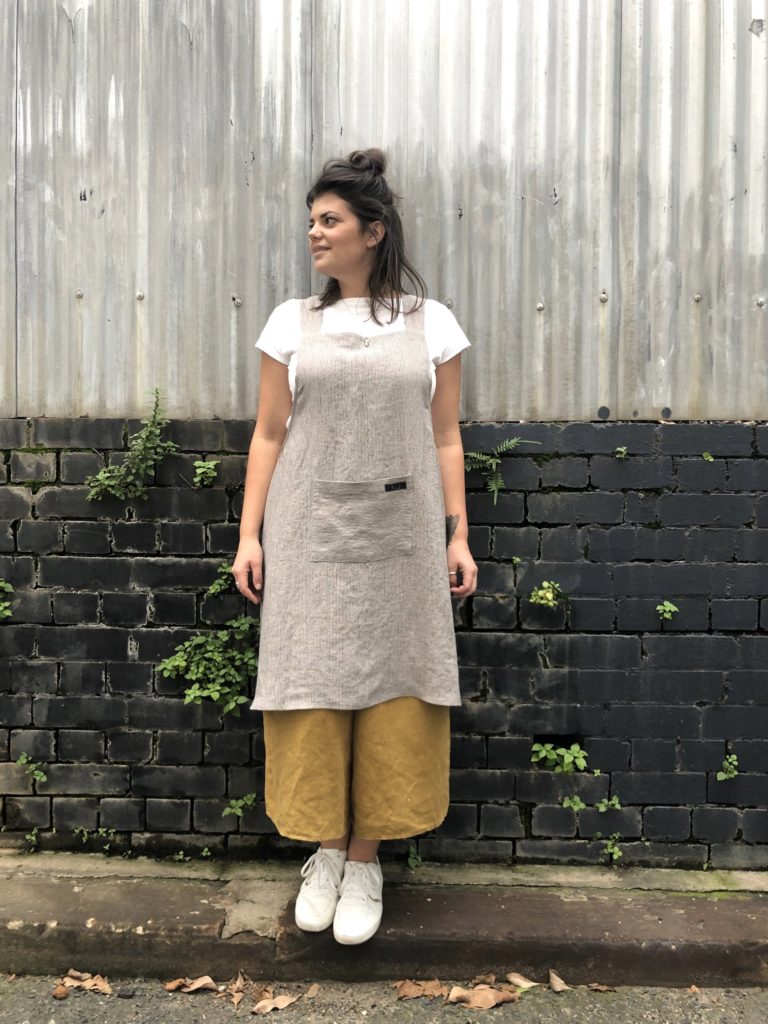 Buy the Tessuti Apron sewing pattern from Tessuti Fabrics on The Fold Line.