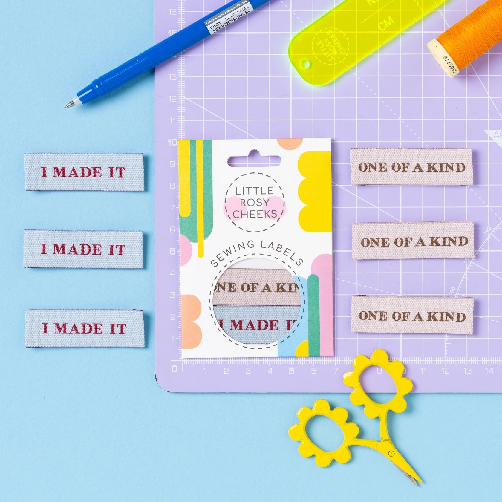 Little Rosy Cheeks 'Textured Pastels' Labels