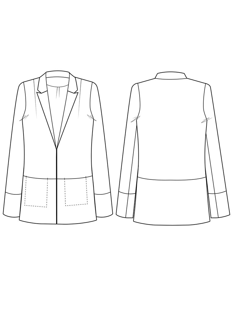 The Avid Seamstress Blazer