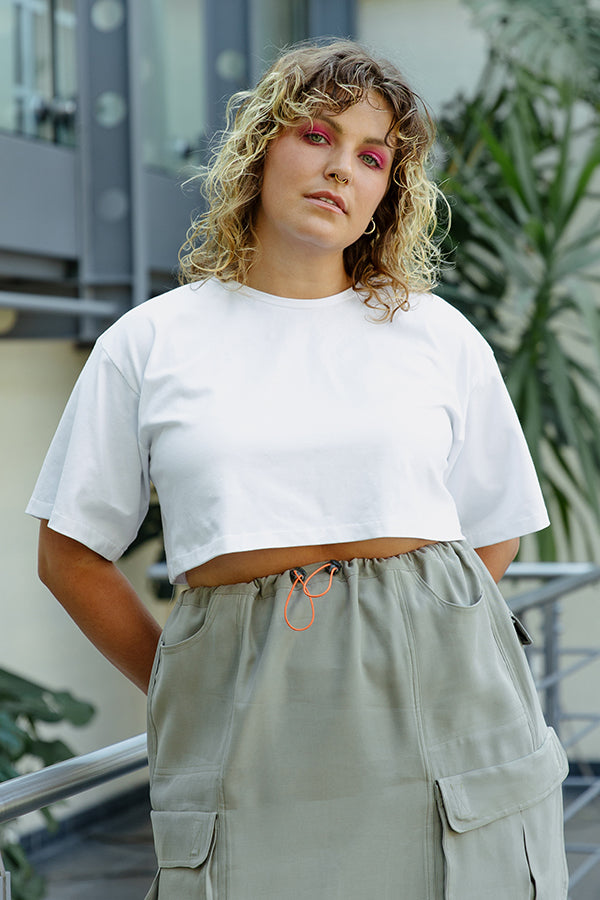 JULIANA MARTEJEVS Cropped T-shirt