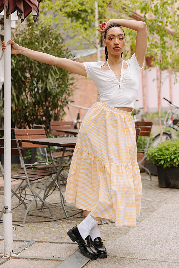 JULIANA MARTEJEVS Abbie Skirt – The Fold Line