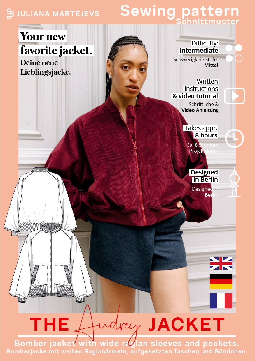 JULIANA MARTEJEVS Audrey Bomber Jacket