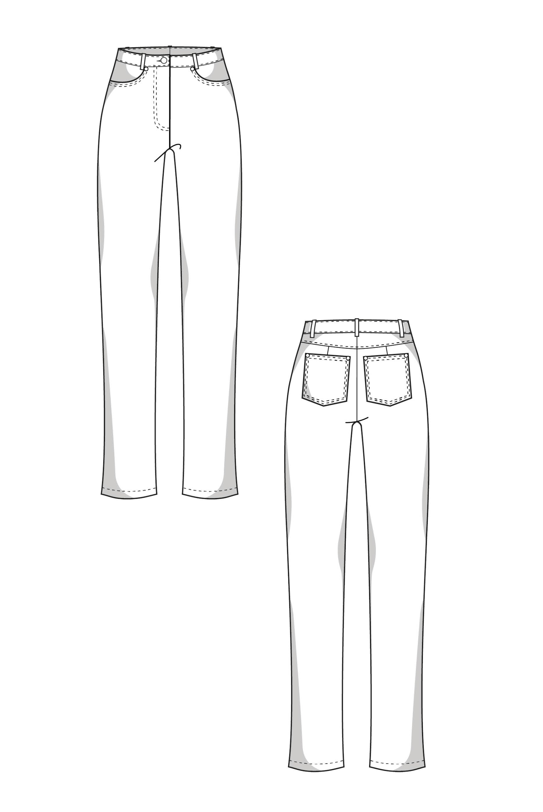 JULIANA MARTEJEVS Basic Jeans