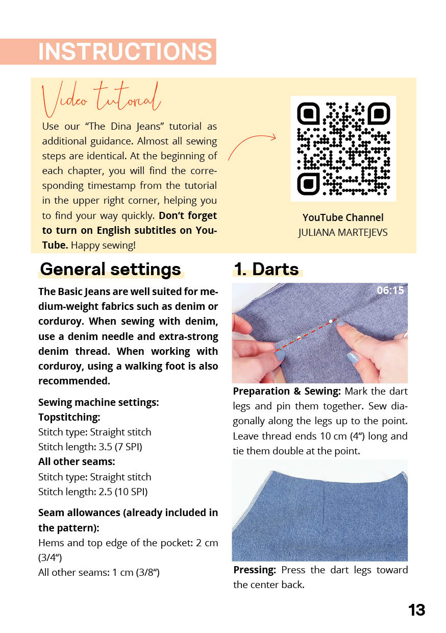 JULIANA MARTEJEVS Basic Jeans