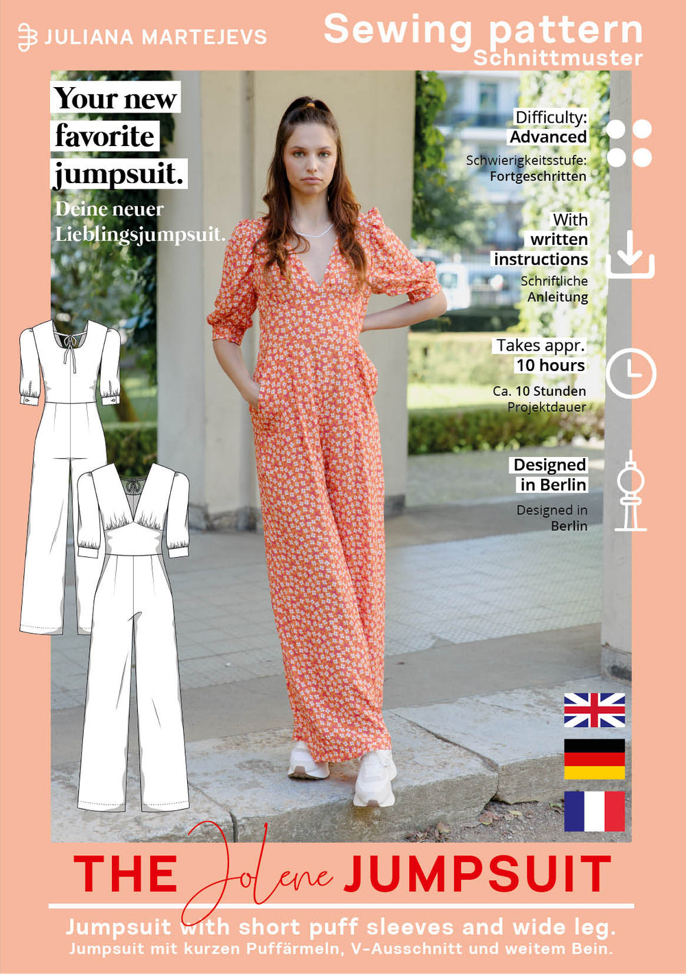 JULIANA MARTEJEVS Jolene Jumpsuit – The Fold Line